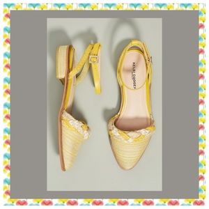 Kelsi Dagger Annalese Summer Yellow Party Flats